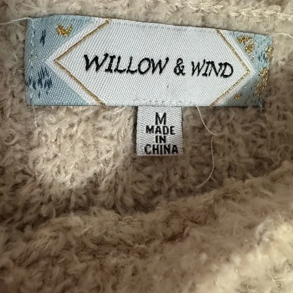 Cozy and Fuzzy Cream Sweater - Picture 2 of 3